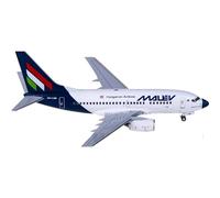 ZXGGASG Scale NG06001 Malév Airlines Boeing 737-600 HA-LON Diecasts Aircraft Metal Miniature Aviation Model Toys Planetoy Set
