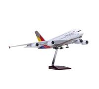 ZXGGASG Static aircraft model 45.5cm 1/160 For Asian Korean Airline B747 Aircraft Model Diecast Resin Finished Plane Model Party Gifts(No light)
