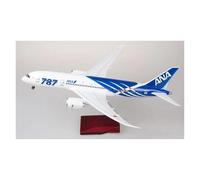 ZXGGASG Static aircraft model 47cm 1/130 For B787 Japan ANA Aircraft Model Diecast Resin Simulation Scale Plane Model Business Gifts(No light)