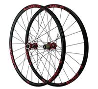 ZXGSXIOU 26/27.5/29 Inch Alloy MTB Wheelset, Thru Axle 15mm Disc Brake Front 2 Rear 4 Bearings 8-12 Speed for Mountain Bike 1.25-2.35In Tires