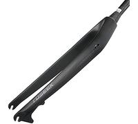 ZXGSXIOU Bicycle Fork 3K Matte Carbon Fibre Front Forks MTB Mountain Road Bike Hard Fork, 26/27.5/29 Taper 26