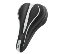 ZXGSXIOU Bicycle Saddle Cover for Merida Silex 400/600/Silex Carbon 2018-2026, Breathable Fabric Non-Slip Durable Bike Seat Pad Support,D/White