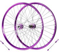 ZXGSXIOU MTB Wheel Set with Disc Brakes 26/27.5/29" Mountain Bike Bicycle Rim 32H Front Quick Release 100Mm Rear 135Mm 360 Click Hub, for 7-12S Cassette
