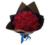 ZXH Glitter Roses Bouquet,Artificial Roses with Stems,Red Glitter Roses, Ramo De Rosas Eternas,Artificial Flowers for Crafts Wedding Bouquet Table Decorations for Party Home Decoration