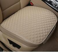 ZXHHXEB Car Linen Seat Covers,Car Seat Covers for Fiat Panda (2013-2015) Full Fit Full Set Car Seat Protectors Car Interior Covers,Front seat 2 pieces (without backrest)-Beige