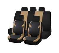 ZXHHXEB Car Seat Covers,for S-Eat Altea XL 2004-2015 Full Seat Coverage,Scratch & Water Resistant,Easy to Clean,Comfortable Car Accessories,Beige