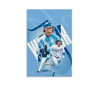 ZXHJDS Bobby Witt Jr. Waterproof Poster Wall Decoration Living Room Bathroom Kitchen Multifunctional Modern Printing Easy to Clean Decorative Gifts 16x24inch(40x60cm) Unframe-style