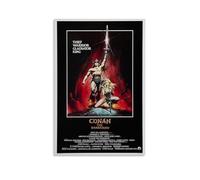 ZXHJDS Conan The BarbarianWaterproof Poster Wall Decoration Living Room Bathroom Kitchen Multifunctional Modern Printing Easy to Clean Decorative Gifts16x24inch(40x60cm) Unframe-style