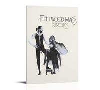 ZXHJDS Fleetwood Mac RumoursWaterproof Poster Wall Decoration Living Room Bathroom Kitchen Multifunctional Modern Printing Easy to Clean Decorative Gifts20x30inch(50x75cm) Frame-style