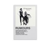ZXHJDS Fleetwood Mac RumoursWaterproof Poster Wall Decoration Living Room Bathroom Kitchen Multifunctional Modern Printing Easy to Clean Decorative Gifts24x36inch(60x90cm) Unframe-style