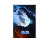 ZXHJDS Godzilla King of The MonstersWaterproof Poster Wall Decoration Living Room Bathroom Kitchen Multifunctional Modern Printing Easy to Clean Decorative Gifts08x12inch(20x30cm) Unframe-style
