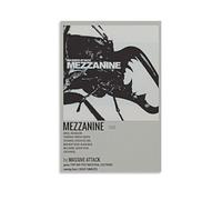 ZXHJDS Massive Attack Mezzanine Waterproof Poster Wall Decoration Living Room Bathroom Kitchen Multifunctional Modern Printing Easy to Clean Decorative Gifts 20x30inch(50x75cm) Unframe-style