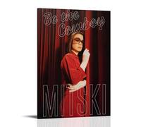 ZXHJDS Mitski Be The CowboyWaterproof Poster Wall Decoration Living Room Bathroom Kitchen Multifunctional Modern Printing Easy to Clean Decorative Gifts12x18inch(30x45cm) Frame-style