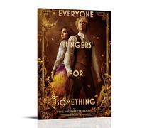 ZXHJDS The Hunger GamesWaterproof Poster Wall Decoration Living Room Bathroom Kitchen Multifunctional Modern Printing Easy to Clean Decorative Gifts24x36inch(60x90cm) Frame-style