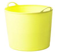 ZXHKZDX Dogs And Cats Shower Bathtub Supplies, Plastic Portable Grooming Tub, Corgis French Bulldogs Foldable Washing Sink For Medium Small Pets Home(Yellow,35X22CM)