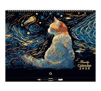 ZXHQ 2026 Family Calendar for UK, Family Planner 2026, From Now to Dec 2026, Large 39 x 31 cm(Full Spread 39 x 60 cm), 6 Column Layout, Colorful Tabs, UK Holidays, Storage Pocket