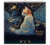 ZXHQ 2026 Weekly Family Calendar, Size 30.5 x 32cm, 52 Weeks Wall Calendar 2026, 6 Column Layout, Jan.2026 - Dec.2026, Perfect UK Family Planner, with UK Holidays, Storage Pocket, Cat