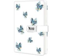 ZXHQ Diary with Lock for Girls Journals for Women Writing Notebook Faux Leather Journal Size A5(8.5 × 5.9 Inch)