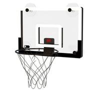 zxhrybh Indoor Over-the-Door Basketball Hoop, with Electronic Scoring, Sturdy Backboard Basketball Goal for Kids, Teens Basketball Training Fun Game