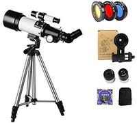 ZXIANGZ Astronomy Small Portable Monocular Space Astronomic for Children,Beginners Sky Small Portable Monocular 50-100Mm Refractor Kids Educational Spotting Scope Bird Watching Spyglass,for Indoor/O