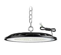 ZXICH 300W UFO LED high Bay Light, 45000LM, 6000K Cool White UFO LED Workshop lamp, IP65 Waterproof Industrial lamp high Bay Light for Factories,Garage,Warehouse (1 Pack, 300W)