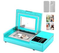 ZXINXIN 3D Sublimation Heat Press, Includes Molds and Cell Phone Cases, Rapid Heating Up to 180°C, Compatible with All Cell Phone Models