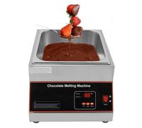 ZXINXIN Air Heating Chocolate Melter, Chocolate Tempering Machine, 12L Chocolate Melting Pot with Temperature Control 1tank