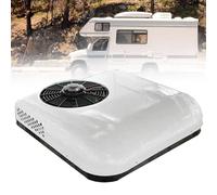 ZXINXIN Car Electric Rv Roof Air Conditioner,Dc Electric Air Conditioner, Rv Truck Excavator Engineering Vehicle Agricultural Vehicle Bus Van Parking Air Conditioner White-12V