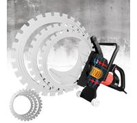 ZXINXIN Concrete saw, concrete ring saw, 8900W brushless motor wet-feed metal cutting machine with dust suppression for stone, reinforcing steel and brick (cutting depth 300mm/400mm/500mm) 600