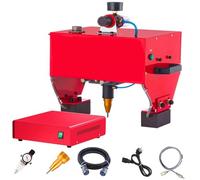 ZXINXIN Digital Control Dot Peen Marking Machine, Metal Engraving Machine, Pneumatic Marking Machine Field for Letters, Serial Numbers, VIN Code, Date, Graphics TypeC
