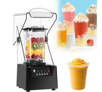 ZXINXIN Smoothie Maker Blender, 2L Commercial Stand Mixer with Sound Enclosure, 17000rpm Ice Crusher, Silent Broken Wall Cooking Machine for Fruit Drinks With Cover High Speed Powerful