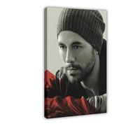 zxjwcm Enrique Iglesias Poster Music Poster7 Canvas Poster Bedroom Decor Landscape Office Room Decor Gift Frame : 12x18inch(30x45cm)