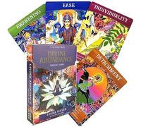 ZXKYZR8 Divine Abundance Oracle Cards Fortune-Telling 52 PCS Full English Divination Cards, Family Gatherings, Entertainment Parties Gifts For Beginners, Expert Readers(English Edition)