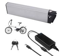 ZXLLAFT 48 Volt Lithium Battery 36V Folding Ebike Battery Replacement Batteries Electric Bike Batteries with BMS Protection Board, 5holes Discharge Port and Anti-theft Lock,LQ 36V15Ah