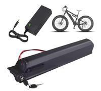 ZXLLAFT Ebike Battery 48V 7.8Ah Lithium Battery 36V 13Ah Replacement Batteries 48V Down Tube Batteries with Charger, Single LED and USB Port,36V13Ah 393mm