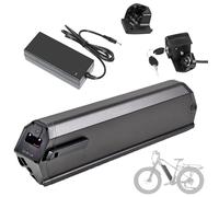 ZXLLAFT Lithium Battery 36V 13Ah 17.5Ah 10Ah Ebike Battery 48V 15Ah Replacement Batteries 36V Down Tube Batteries with Charger and USB Port,36V15Ah 458mm