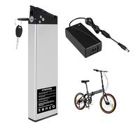 ZXLLAFT Lithium Battery 36V Electric Bike Battery 48V Rechargeable Batteries for Folding Ebike Integrated BMS Protection Board with 5holes Discharge Port and Handle,36V12Ah