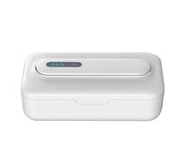 ZXLLAFT Portable UV Light Sanitizer Box Ultraviolet & Ozone Sterilizer with Removable UV Sanitizer Wand for Cellphone, Cosmetic Cleaning Tool, Underwear, Nail Beauty,White