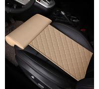 ZXLZHGS Car Seat Extender, Compatible with SKODA Rapid Spaceback VISION D Citigo, Car Seat Modification Leg Support Comfort Rest Leg Rest Cushions,Beige