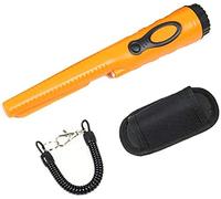 ZXM Handheld Metal Detector Pinpointer High Waterproof IP68 to Underwater 5 Meters HS-08 Three Detection Modes Check (Color : Orange)