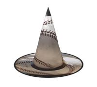 ZXMDZTSS Cool Grey Baseball -Print Halloween Hat Adults | Festival Wear | Witch Costume Accessory | Oxford Cloth 1 PC