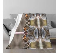 ZXMDZTSS Cute Squirrel -Print Plush Conditioning Blanket - Lightweight & Compact For Beds, Sofas, Travel Use.50"x40"