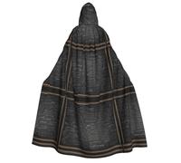 ZXMDZTSS Math Formula -Print Adults Halloween Hooded Cloak | Full Print Cape | Neck-Tie Closure
