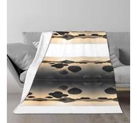 ZXMDZTSS Zen Stone -Print Plush Conditioning Blanket - Lightweight & Compact For Beds, Sofas, Travel Use.80"x60"
