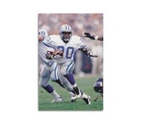 ZXMKH Posters Applicable to Barry Sanders Canvas Oil Painting Decorative Painting Art Poster Hanging Painting Home Living Room Bedroom Dining Wall 08x12inch(20x30cm) Unframe-style
