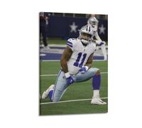 ZXMKH Posters Applicable to Micah Parsons Defensive Player of The Year Canvas Oil Painting Decorative Painting Art Poster Hanging Painting Home Living Room Bedroom Dining Wall 08x12inch(20x30cm) Frame