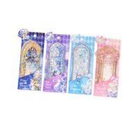 ZXMNBH 10 Pcs/Pack Ocean Kingdom PET Stickers for Scrapbooking Kit Waterproof Clear Sticker Junk Journaling Supplies Journals Diary Planner Collage Laptop Paper Crafts