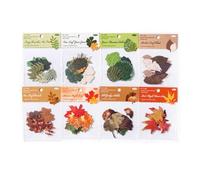 ZXMNBH 30 Pcs/Pack Old Ginkgo Trees Paper for Scrapbooking Kit Junk Journaling Supplies Journals Media Diary Planner Collage Card Embellishments Sets Paper Crafts