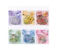 ZXMNBH 40 Pcs/Pack Ocean Love PET Stickers for Scrapbooking Kit Waterproof Clear Sticker Junk Journaling Supplies Journals Diary Planner Collage Laptop Paper Crafts