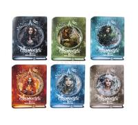 ZXMNBH 40 Pcs/Pack Scarlet Witch PET Stickers for Scrapbooking Kit Waterproof Clear Sticker Junk Journaling Supplies Journals Diary Planner Collage Laptop Paper Crafts